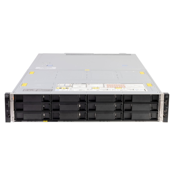 Server Dell PowerEdge R740xd2 24x3.5" with 2x Silver 4108, 32GB RAM, H330 Mini, 2x 960GB SSD SATA 2.5", 2x1GbE, 2x PSU 750W AC, iDRAC9 Enterprise