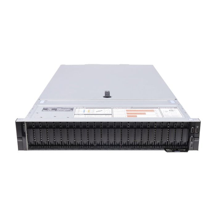 Server Dell PowerEdge R740xd 24x2.5" 8xNVMe with 2x Silver 4114, 32GB RAM, H730P, 2x480GB SSD SATA 2.5", 4x1GbE, 2xPSU, Rails, iDRAC 9 Enterprise