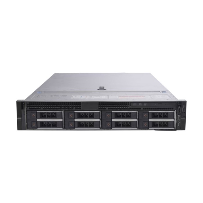 Server Dell PowerEdge R7415 8x3.5" with 1x EPYC 7371, 32GB RAM, H730P, 2x 480GB SSD SATA 2.5", 4x1GbE, 2x PSU 750W, rails, iDRAC9 Enterprise