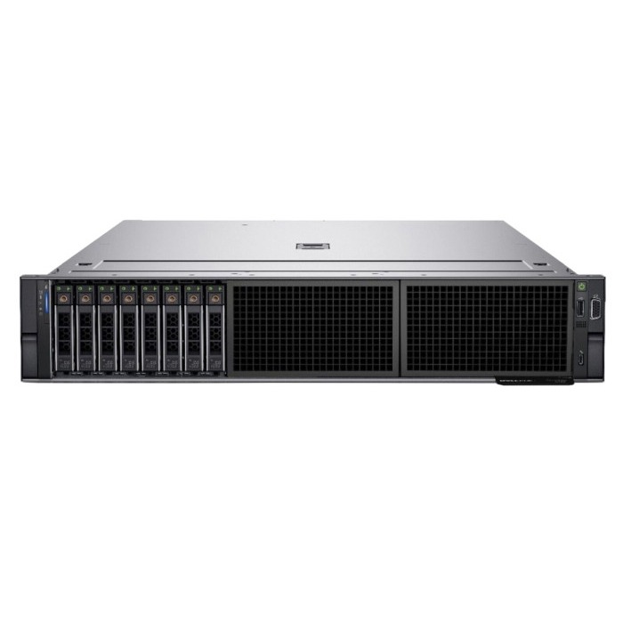 Server Dell PowerEdge R750 8x2.5" NVMe with 1x Silver 4310, 32GB RAM, H755N, 2x Dell 960GB SSD NVMe U.2 2.5", 2x PSU 1100W, rails, iDRAC9 Enterprise