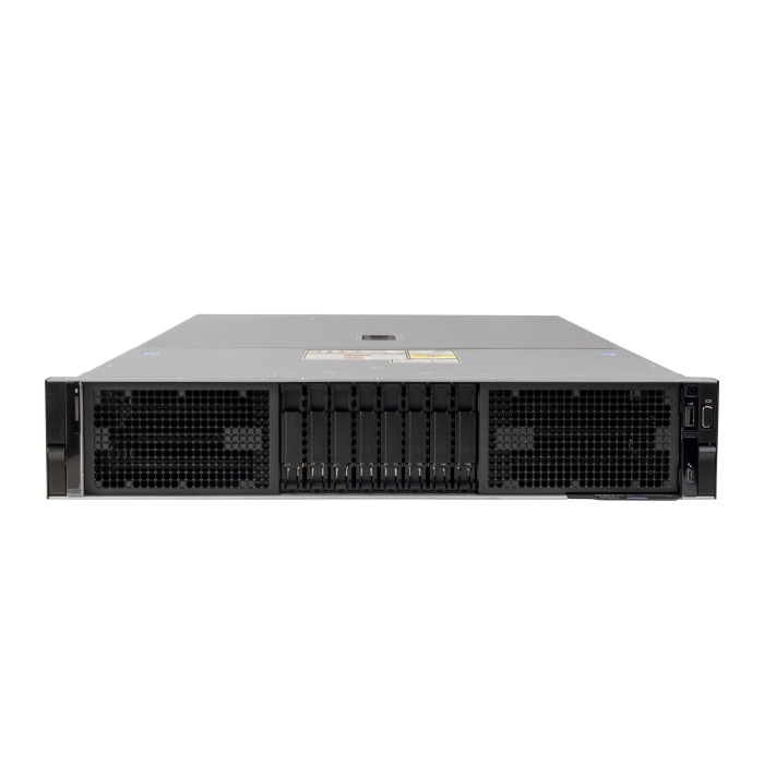 Server Dell PowerEdge R750 8x2.5" with 2x Gold 5317, 64GB RAM, BOSS-S2 with 2x Dell 480GB SSD SATA RI M.2, 4x10GbE SFP+, 2x PSU 1400W, rails, iDRAC9 Enterprise