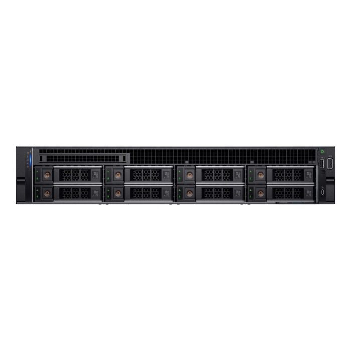 Server Dell PowerEdge R750xs 8x3.5" + 2x2.5" with 2x Silver 4310, 64GB RAM, H755, 2x 960GB SSD SATA 2.5", 2x PSU, rails, iDRAC 9