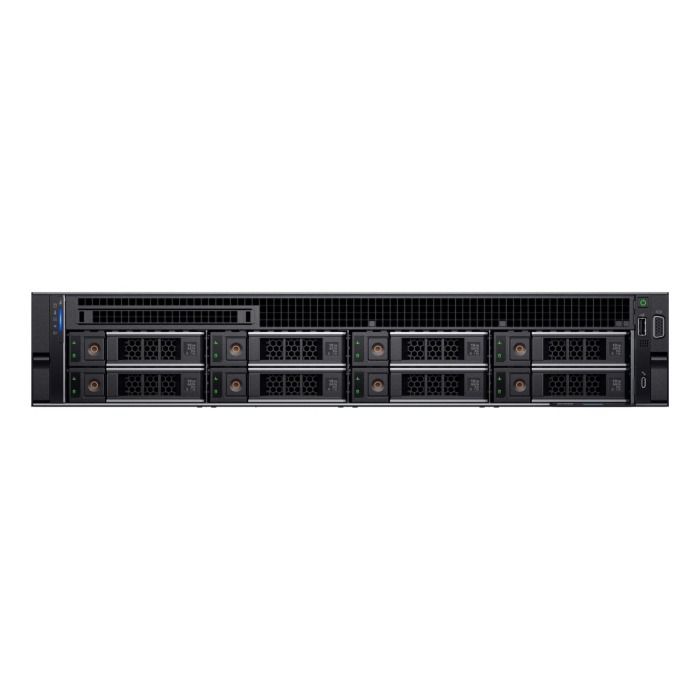 Server Dell PowerEdge R750xs 8x3.5" with 2x Gold 6330, 64GB RAM, H345, 2x 960GB SAS SSD 2.5", 2x PSU, rails, iDRAC 9