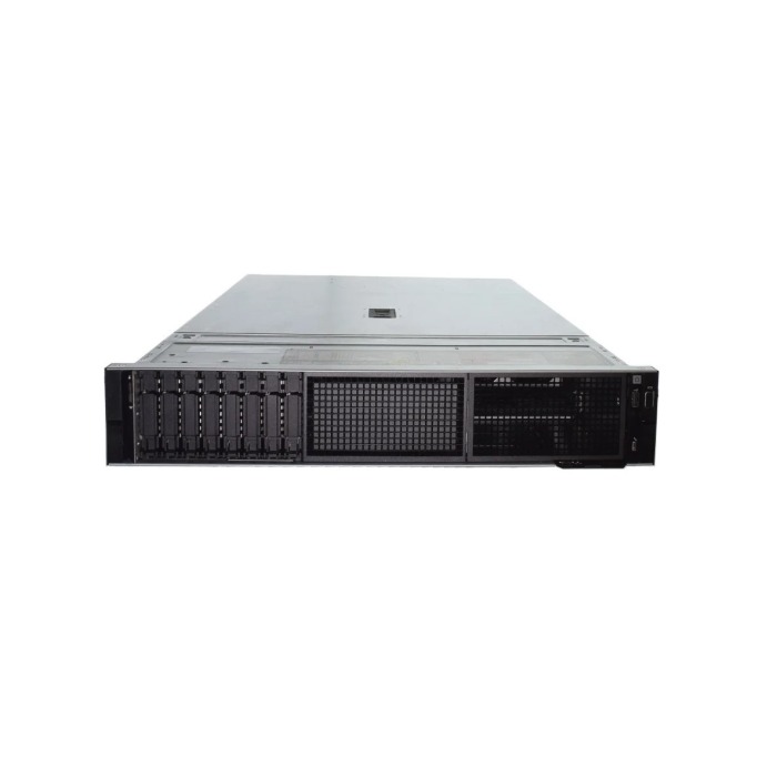 Server Dell PowerEdge R760 8x2.5"with 2x Silver 4410Y, 64GB RAM, H755, 2x 960GB SSD SATA 2.5", 2x1GbE, 2x PSU 1100W, rails, iDRAC9 Enterprise