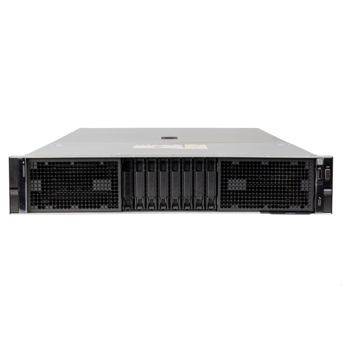 Server Dell PowerEdge R760xa 8x2.5"with 2x Gold 6530, 512GB RAM, H755, 2x 960GB SSD SATA 2.5", 6x 1.92TB SSD SAS 12G RI 2.5", 2x1GbE, 2x10/25GbE SFP28, 4x Nvidia L40 48GB, 2x PSU 2400W, rails, bezel, iDRAC9 Enterprise
