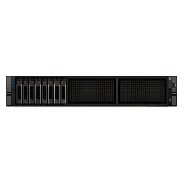 Server Dell PowerEdge R7625 8x2.5" with 2x EPYC 9124, 256GB RAM, H355, 2x10/25GbE SFP28, 2x PSU 1400W, rails, iDRAC9 Enterprise