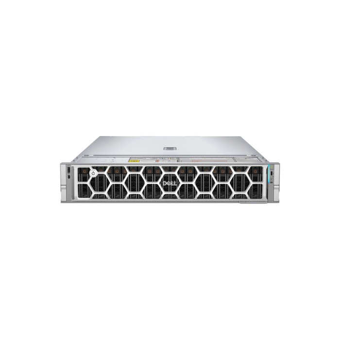 Server Dell PowerEdge R7725 24x2.5" (8xNVMe) with 2x EPYC 9845, 32GB RAM, 2x H965i, 2x 280GB SSD NVMe U.2 2.5", 2x25GbE SFP28, 2x PSU 3200W, rails, iDRAC10 Core