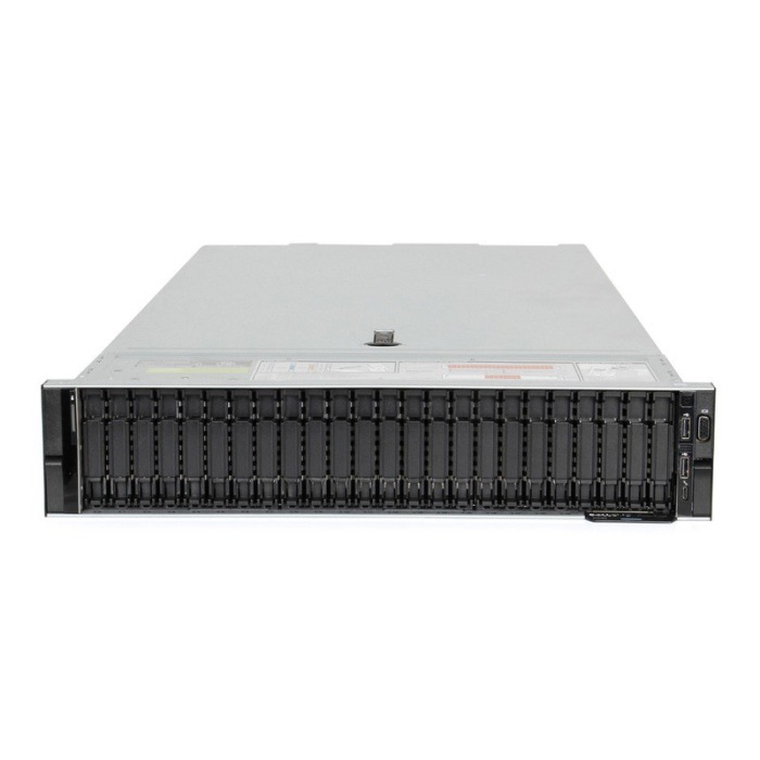 Server Dell PowerEdge R840 24x2.5" (12xNVMe) with 4x Gold 5218, 64GB RAM, H730p, 2x 960GB SSD SATA 2.5", 4x1GbE, 2x PSU 1100W, rails, iDRAC9 Enterprise