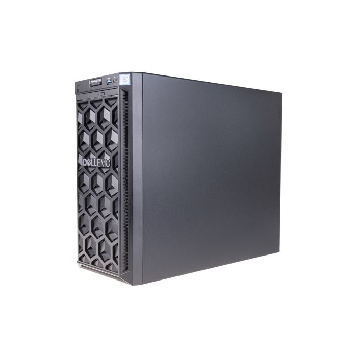 Server Dell PowerEdge T140 4x3.5" with 1x E-2244G, 32GB RAM, H330+, 2x 480GB SSD SATA 2.5", 1xPSU, iDRAC 9 Enterprise