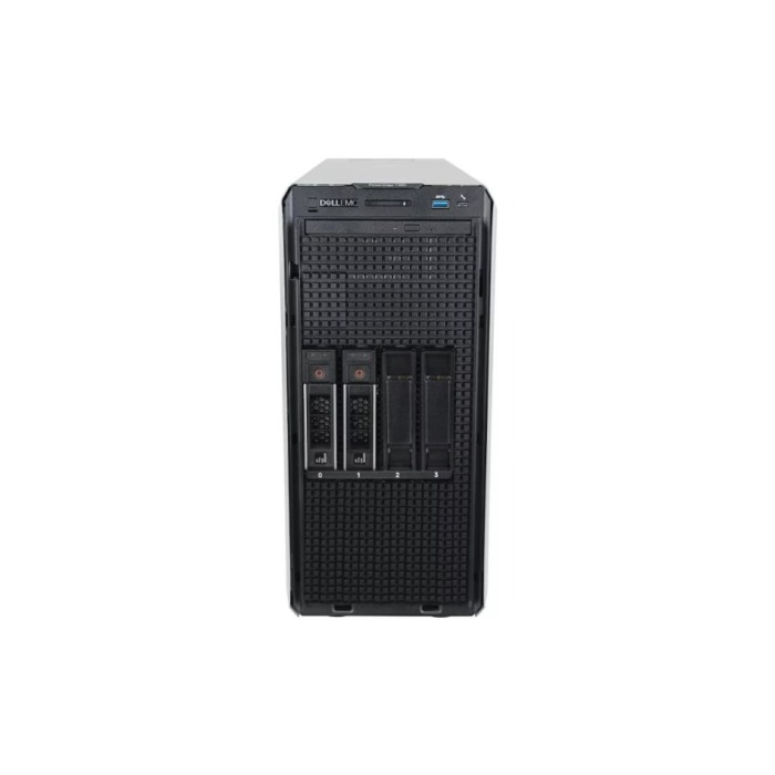 Server Dell PowerEdge T350 8x3.5" with 1x E-2314, 64GB RAM, H355, BOSS-S1 with 2x Dell 480GB SSD SATA RI M.2, 2x 6TB 7.2K SATA 6G 3.5", 2x10GbE SFP+, 2x PSU 600W, iDRAC9 Enterprise