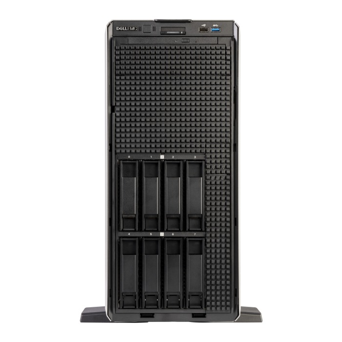 Server Dell PowerEdge T550 8x2.5" with 2x Silver 4310, 128GB RAM, H355, 4x 2TB 7.2K SATA 6G 2.5", 4x 800GB SSD SAS 12G RI 2.5", 2x PSU 600W, iDRAC9 Enterprise