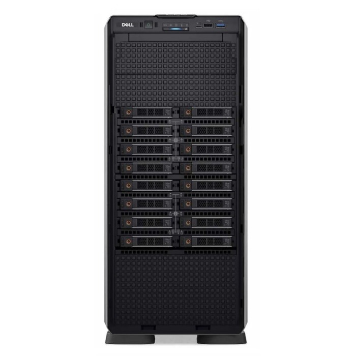 Server Dell PowerEdge T550 8x3.5" with 1x Gold 6346, 32GB RAM, H345, 2x 960GB SSD SATA 2.5", 2x PSU 800W, iDRAC9 Enterprise