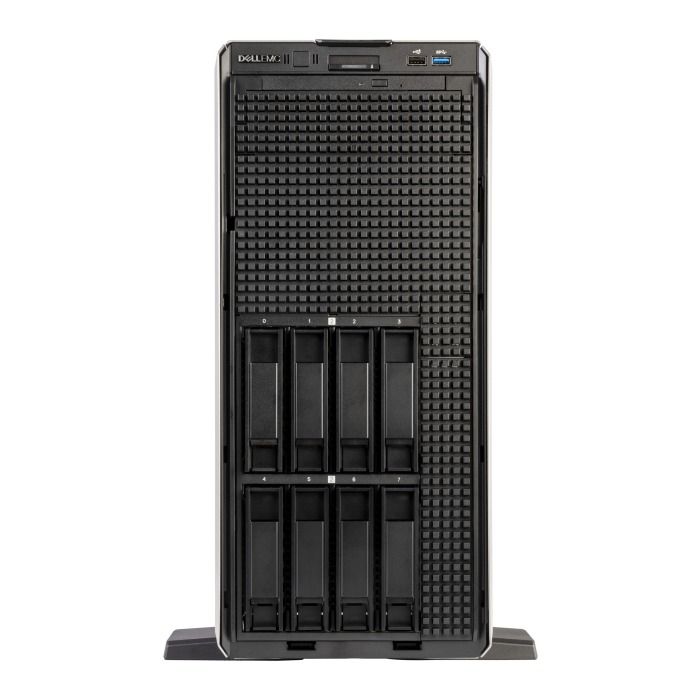 Server Dell PowerEdge T550 8x3.5" with 1x Silver 4310, 32GB RAM, H345, 2x 480GB SSD SATA 6G RI 2.5", 2x PSU, iDRAC 9