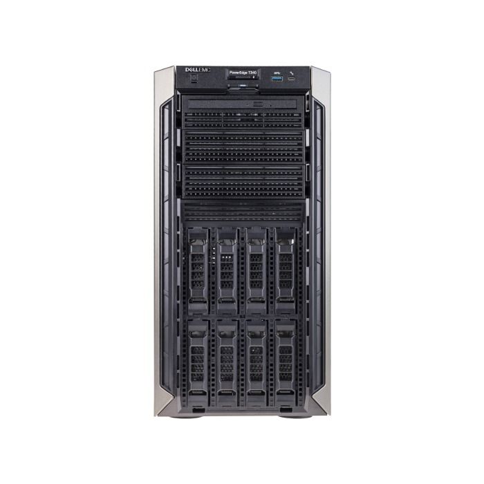 Server Dell T340 8x3.5" with 1x E-2124, 64GB RAM, H730P, 2x 480GB SSD SATA 2.5", 2xPSU, iDRAC 9 Enterprise