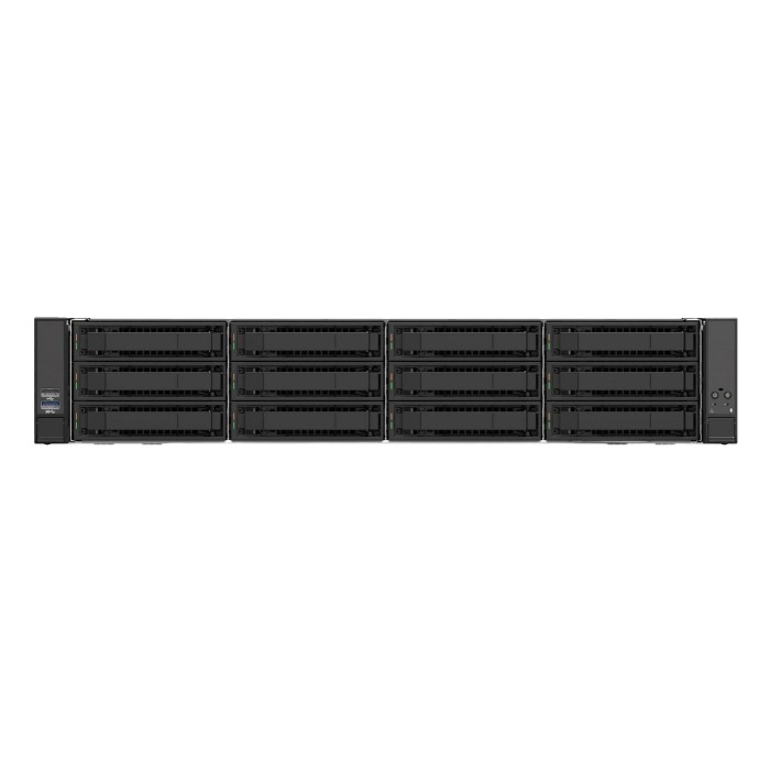 Server Intel M50CYP2SBSTD 12x3.5" with 2x Gold 6330, 256GB RAM, RS3P4TF160F 8GB, 4x 1.6TB NVMe SSD U.2, 2x10GbE BASE-T, 2x32Gb SFP+,2x PSU, szyny