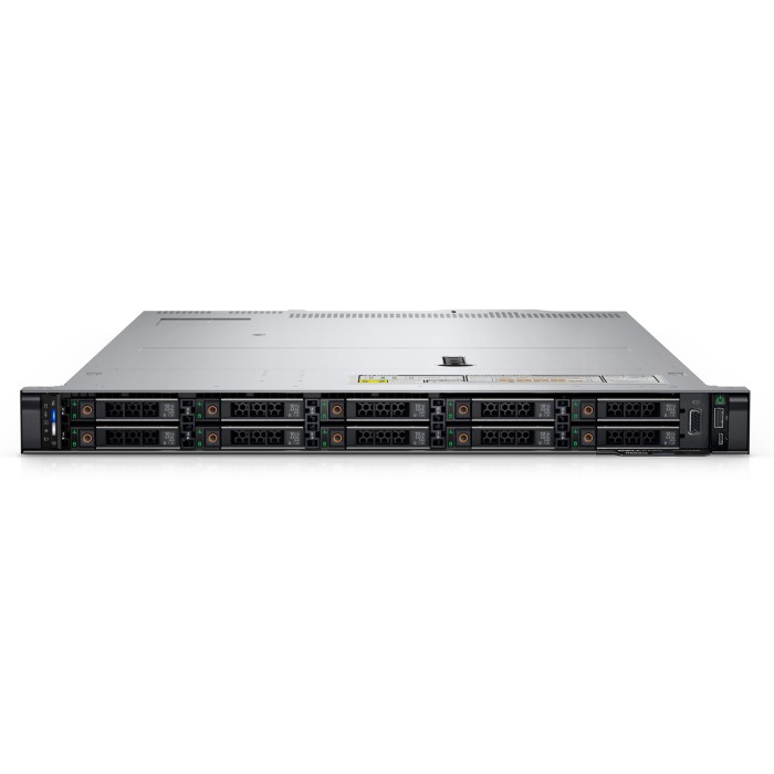 Serwer Dell PowerEdge R650xs 10x2.5" with 2x Gold 6338, 32GB RAM, H345, 2x 960GB SSD SATA 2.5", 4x10GbE SFP+, 2x PSU 1100W, rails, iDRAC9 Enterprise
