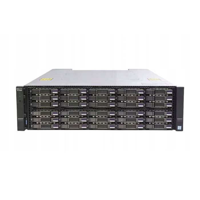 Storage Array Dell Compellent SCv3020 30x2.5" with 2xController, 6x 600GB SAS 2.5", 2xPSU, Rails