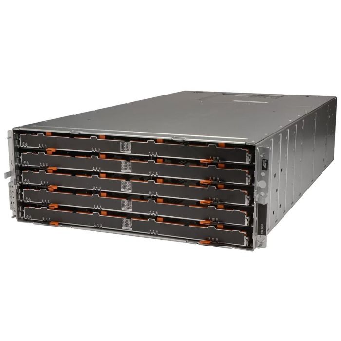 Storage Array Dell PowerVault MD3060e 60x3.5" 2xController SAS, 4x6TB SAS 3.5", 2xPSU, Rails