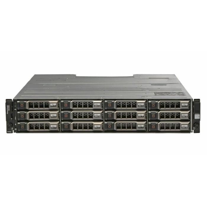 Storage Array Dell PowerVault MD3200 12x3.5", 2xSAS 6Gb, 6x 4TB SAS 3.5", 2xPSU, 2x SAS Cable, Rails