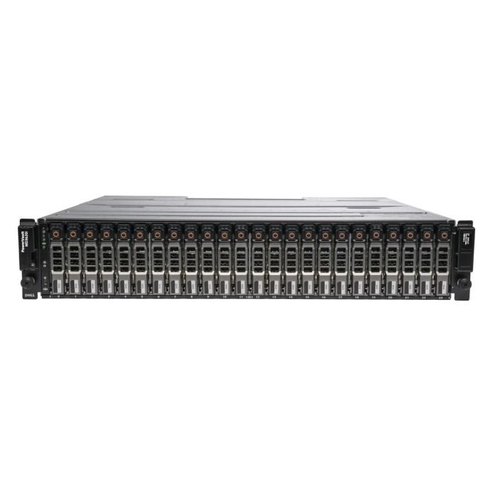 Storage Array Dell PowerVault MD3620i 24x2.5" with 2x Controller iSCSI, 12x Dell 1TB SAS 2.5", 2x PSU, rails