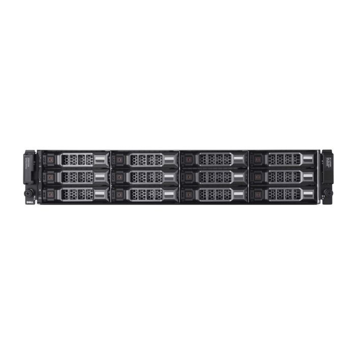 Storage Array Dell PowerVault MD3800f 12x3.5", 2xFC, 6x 2TB SAS 3.5", 2xPSU, Rails