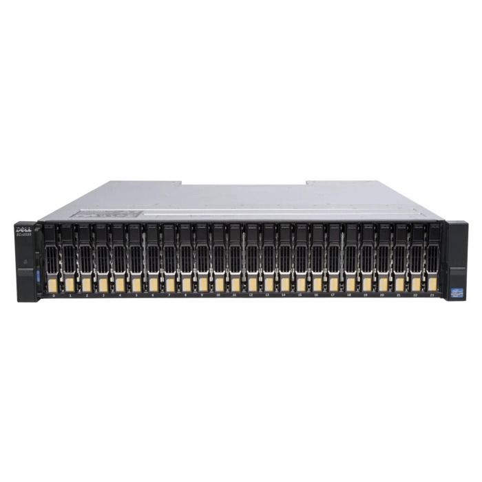 Storage Array Dell SCv2020 24x2.5" with 2xController ISCSi 6x 1.8TB SAS 2.5", 2xPSU