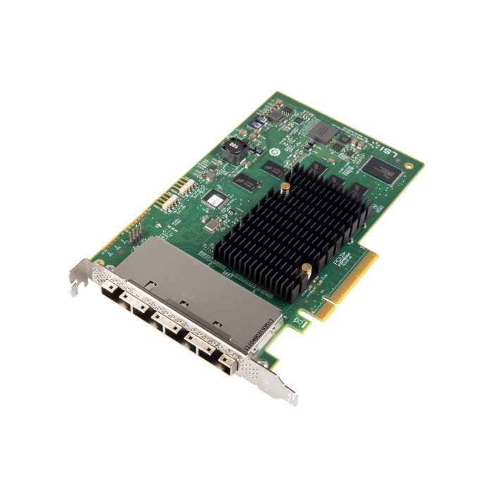 Storage controller HBA SAS LSI SAS9201-16e Adapter PCIe 2.0x8 4xSFF-8088 6Gb SAS H3-25379-01K