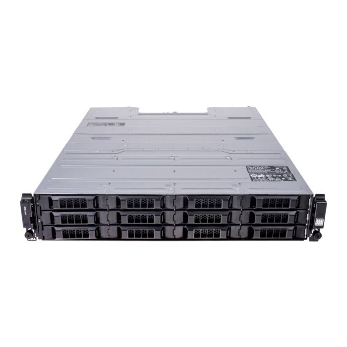 Storage expansion enclosure Dell PowerVault MD1400 12x3.5", 2xEMM, 12x10TB SAS 3.5", 2xPSU, 2x SAS Cable, Rails
