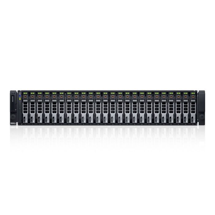 Storage expansion enclosure Dell PowerVault MD1420 24x2.5", 2xEMM, 2xPSU, 2x SAS Cable, Rails