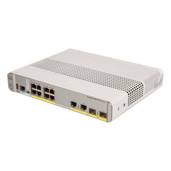 Switch Cisco Catalyst 2960CX-8TC-L 8x1GbE BASE-T 2x Dual Uplink, LAN Base WS-C2960CX-8TC-L