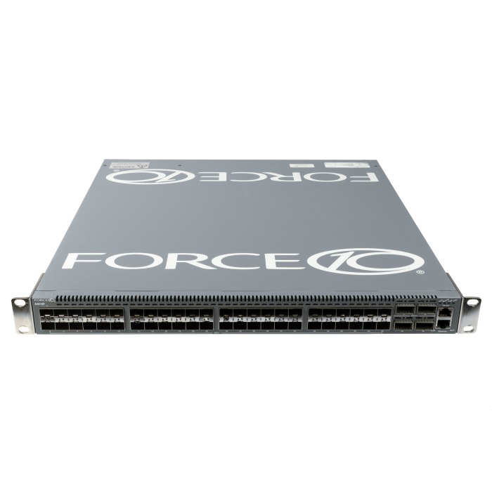 Switch Dell Force10 S4810P-AC 48x10GbE SFP+ 4x40GbE QSFP+ F2R Normal Flow 1xPSU, 2xFAN
