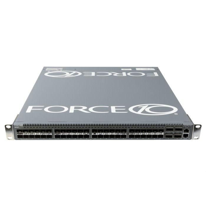 Switch Dell Force10 S4810P-AC 48x10GbE SFP+ 4x40GbE QSFP+ F2R Normal Flow 1xZasilacz, 2xWentylator