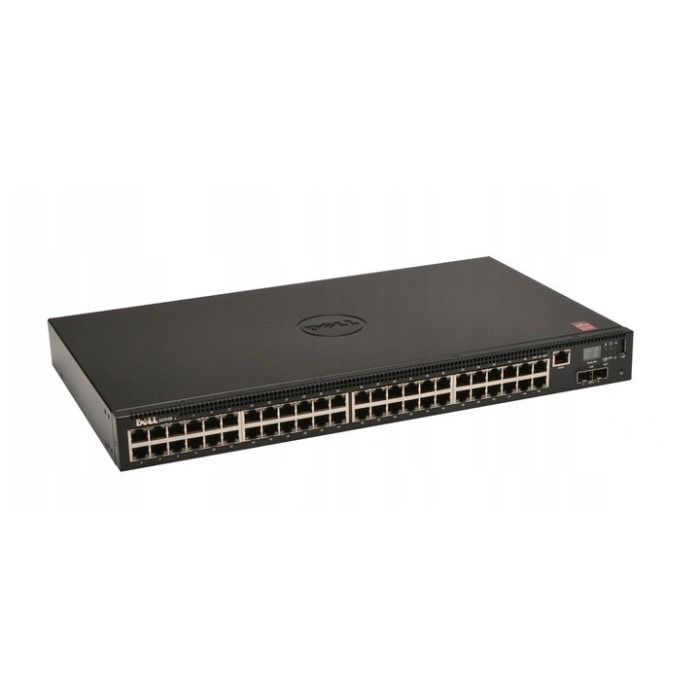 Switch Dell Networking N2048 2x10GbE SFP+ 48x1GbE RJ45 F2R 