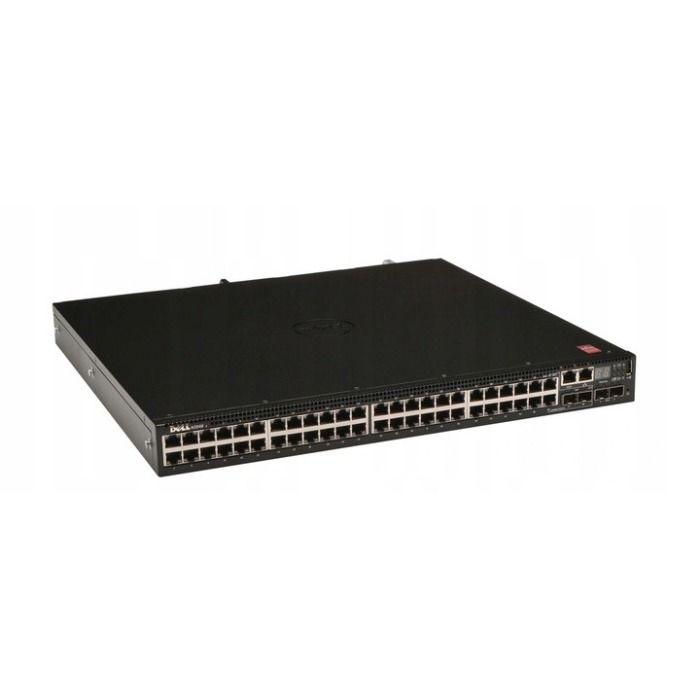 Switch Dell Networking N3048 48x1GbE RJ45 2x10GbE SFP+ F2R Normal Flow 2xPSU 1xFan