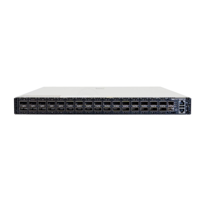Switch Dell Networking Z9332F-ON 32x400GbE QSFP56-DD 2x10GbE SFP+ F2R Normal Flow, 2xPSU