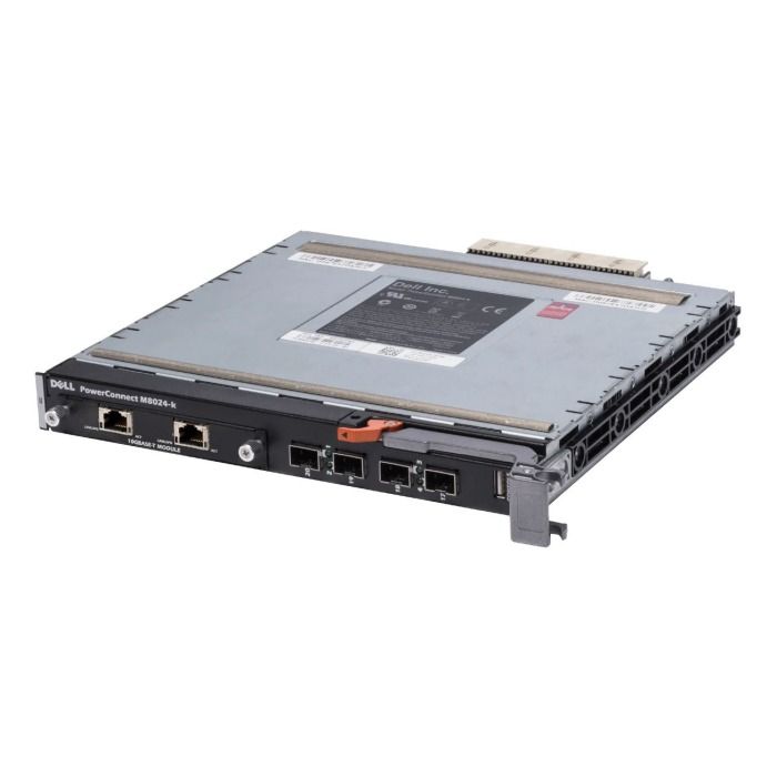 Switch Dell PowerConnect M8024-k 4x10GbE SFP+ 16x10GbE BASE-KR Internal 1xModule 2x10GbE BASE-T