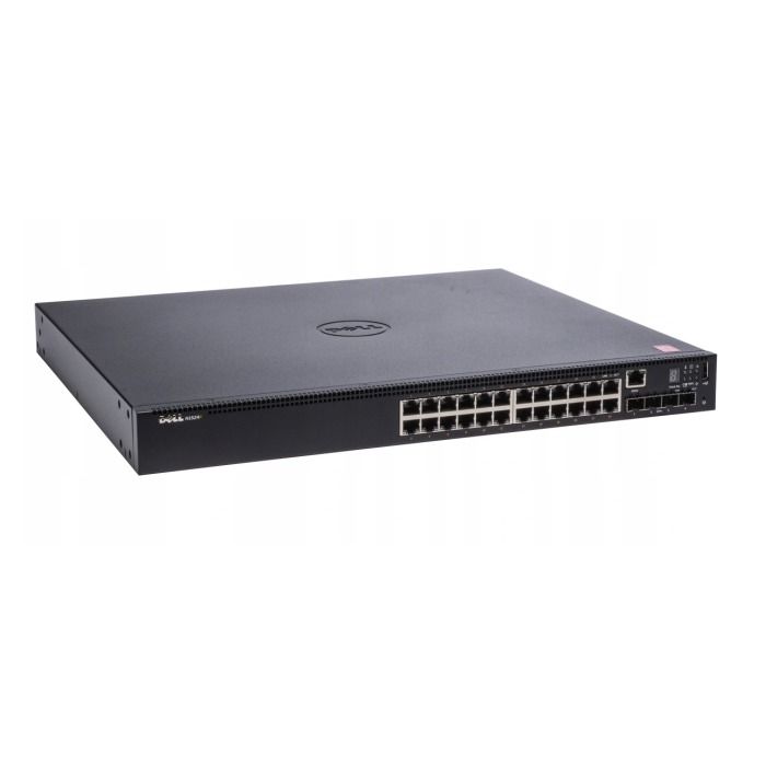 Switch Dell PowerSwitch N1524P 24x1GbE PoE+ 4x10GbE SFP+