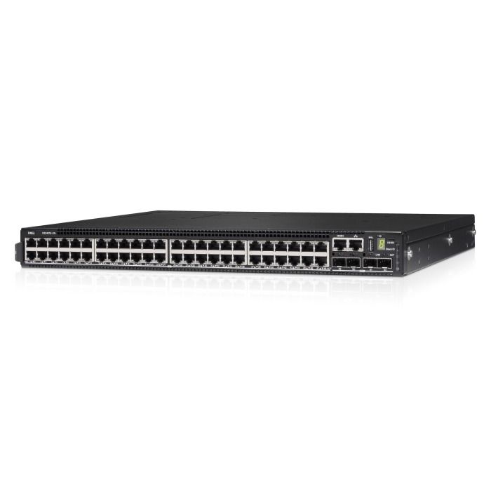 Switch Dell PowerSwitch N3248TE-ON 48x1GbE BASE-T 4x10GbE SFP+ 2x100GbE QSFP28 F2R Normal Flow 1xPSU 3xFan
