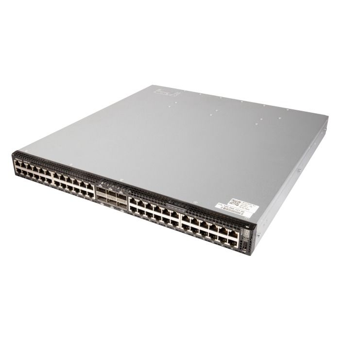 Switch Dell PowerSwitch S4148T-ON 48x10GbE BASE-T 2x40GbE QSFP+ 4x100GbE QSFP28, 2x PSU, 4x FAN R2F Reverse Flow