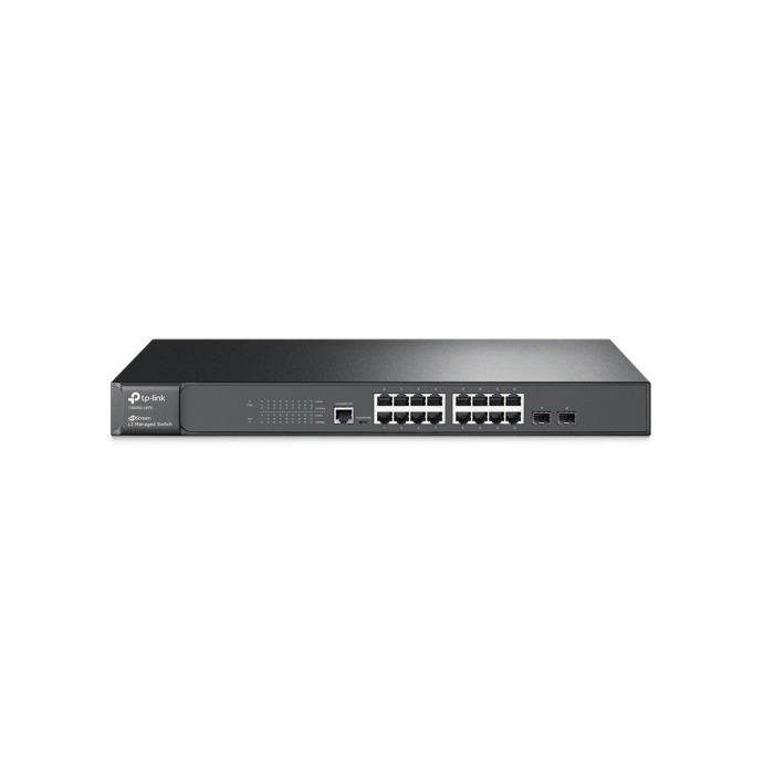 Switch TP-LINK TL-SG3216 16x1GbE RJ45 2x1GbE SFP F2R Normal Flow