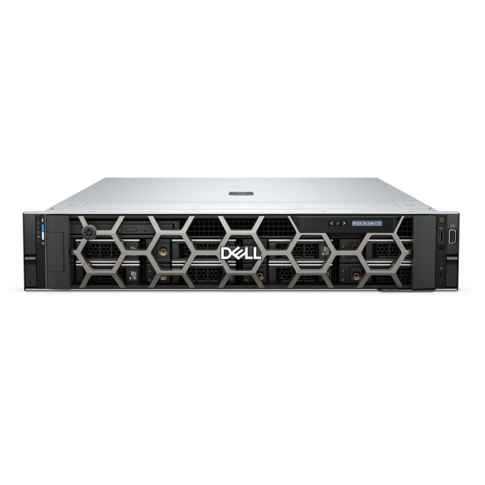 Workstation Dell Precision R7960 8x3.5" with 1x Silver 4416+, 64GB RAM, 2x 960GB SSD NVMe M.2 2280, 2x10GbE SFP+, 2x PSU, rails