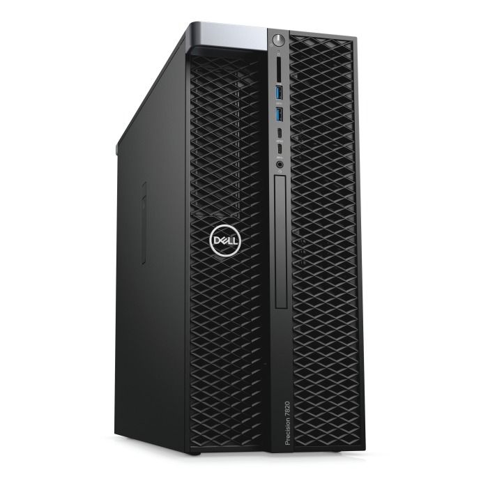 Workstation Dell Precision T7820 4x3.5" with 2x Gold 5120, 128GB RAM, 2x 480GB SSD SATA 2.5", 1x Radeon Pro WX 7100, 1x PSU