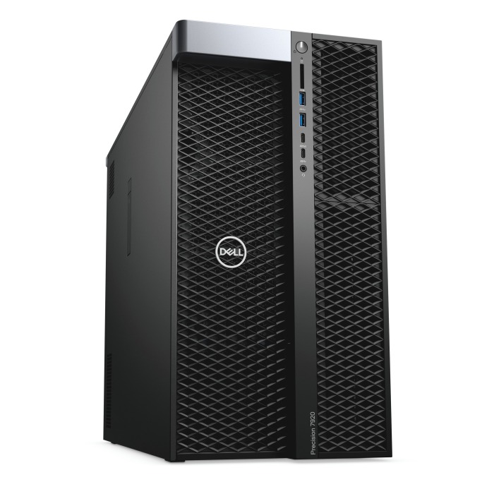 Workstation Dell Precision T7920 4x3.5" with 1x Gold 6154, 64GB RAM, 1x 960GB SSD SATA 2.5", 1x PSU, 