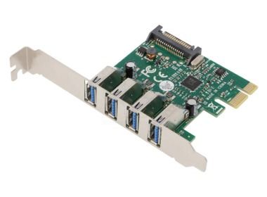 Controller Digitus 4xUSB 3.0 do PCIe 2.0x1 DS-30221-1