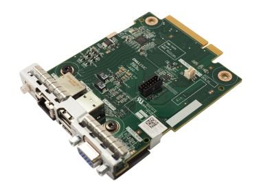 Dell PowerEdge G15/R750 1xiDRAC 1xDE-15 2xUSB Rear IO V3 2G8HJ expansion module