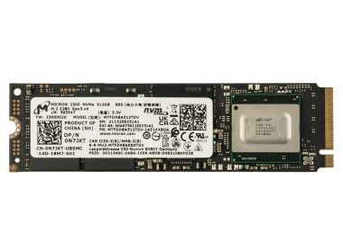 Dysk twardy Dell 512GB SSD NVMe PCIe 3.0x4 M.2 2280 TLC TCG Pyrite 2.0 N7JKT