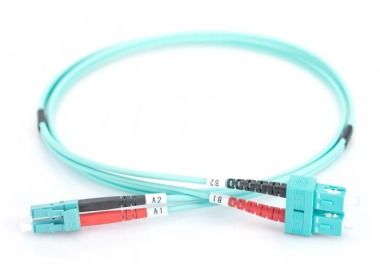Fiber optic cable Digitus LC/SC OM3 MM 50/125um LS0H DUPLEX 3m DK-2532-03/3