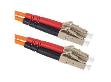 Fiber optic cable LC-LC DUPLEX 50/125 OM2 1m 5903689608862