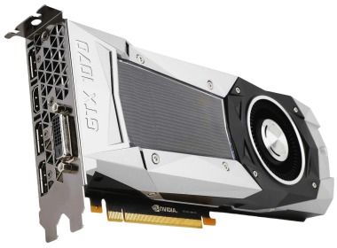 Graphics card EVGA NVidia GeForce GTX 1070 Founders Edition 8GB GDDR5 150W 08G-P4-6170-KR