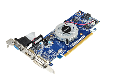 Graphics card Gigabyte Radeon R5 230 1GB DDR3 1xDVI 1xHDMI 1xVGA PCIe 2.0x16 19W GV-R523D3-1GL